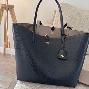 Ralph Lauren leather tote